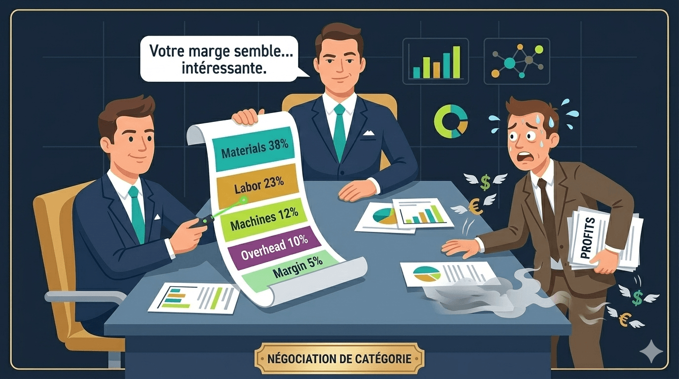 Cost Breakdown & Should-Cost : Negotiate with facts (not opinions)