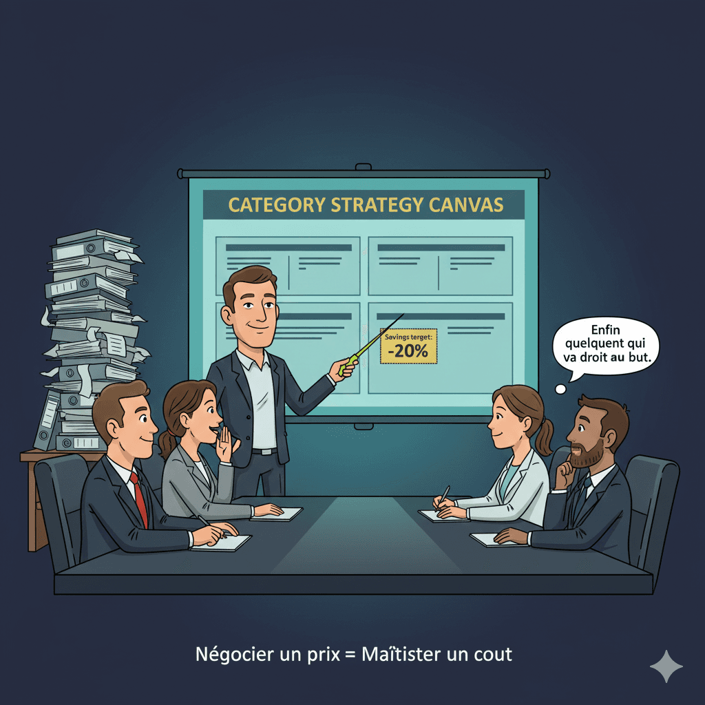Category Strategy Canvas : Transformez 5 semaines d'analyse en 1 page qui convainc votre DG